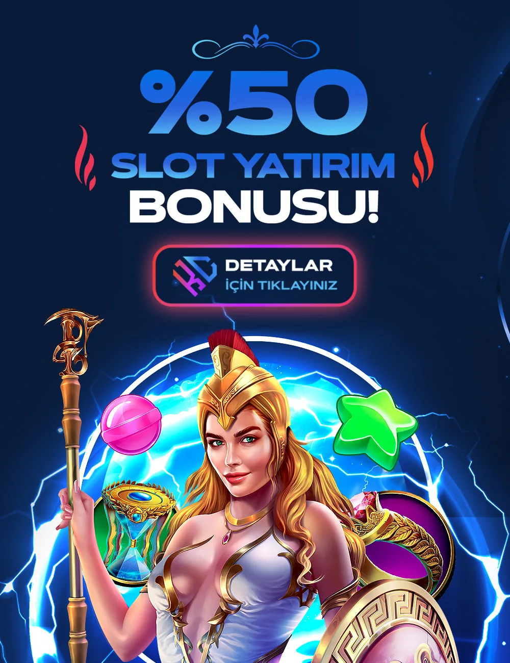 %50 Slot Yatırım Bonusu - Kaya Casino
