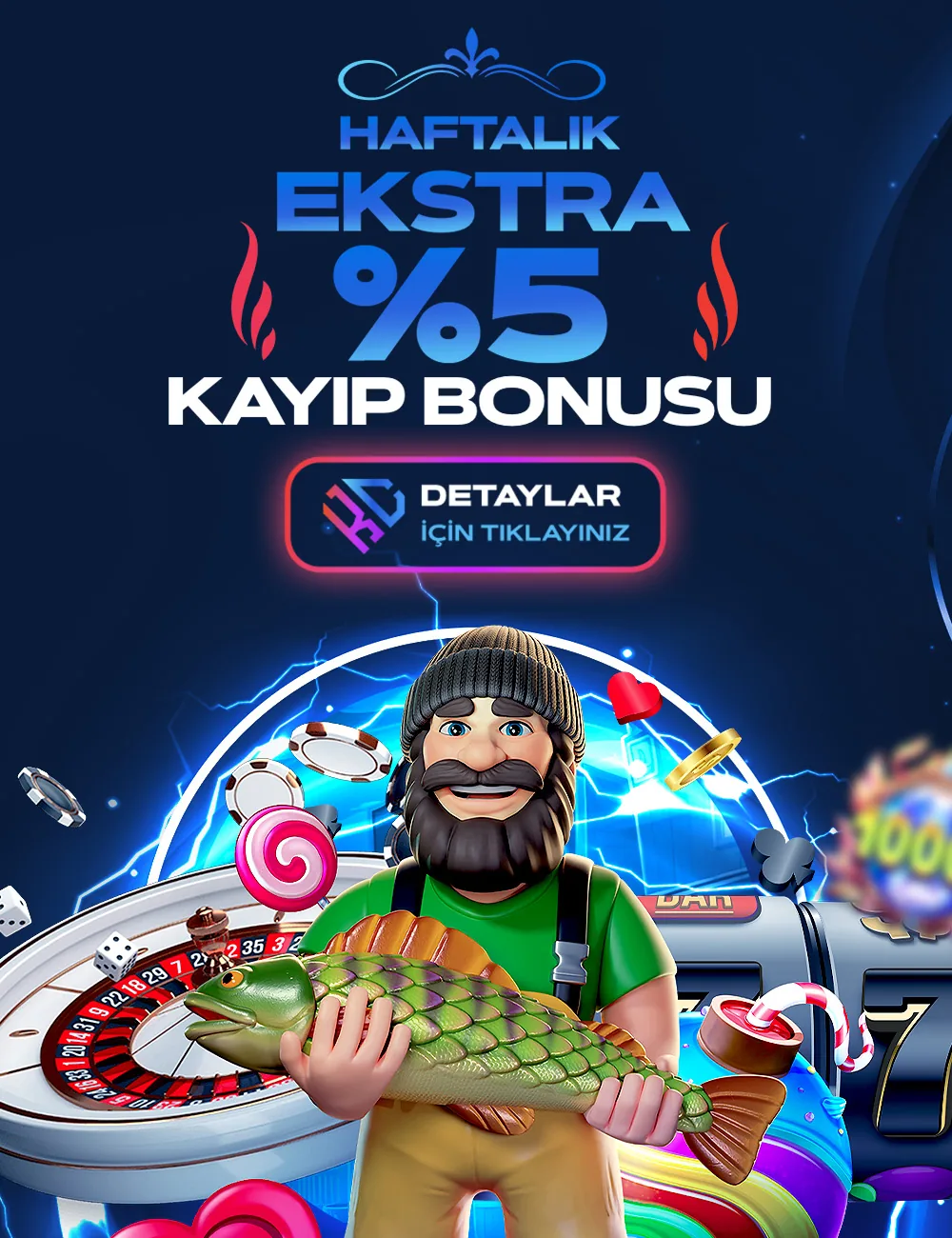 Haftalık %5 Ekstra - Kaya Casino